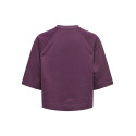 ONLY Dasie 2/4 Raglan Sweatshirt - Mauve Wine
