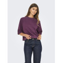 ONLY Dasie 2/4 Raglan Sweatshirt - Mauve Wine