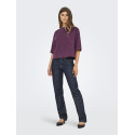 ONLY Dasie 2/4 Raglan Sweatshirt - Mauve Wine