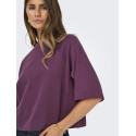 ONLY Dasie 2/4 Raglan Sweatshirt - Mauve Wine