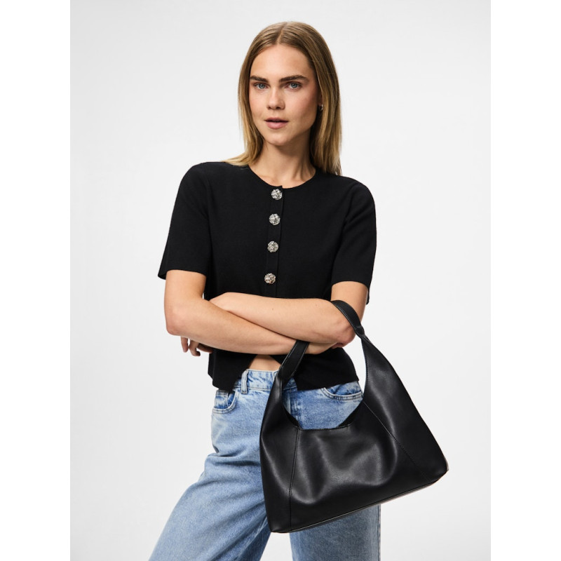 PIECES Joye Hobo Taske - Sort