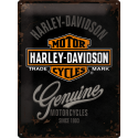 Harley-Davidson Genuine Logo Metal Skilt 30x40 cm.