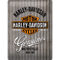 Harley-Davidson Metal Wall Metal Skilt 30x40 cm.