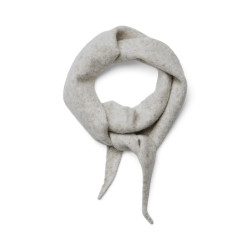 PIECES Minna Trekantet Tørklæde - Whitecap Grey