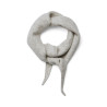 PIECES Minna Trekantet Tørklæde - Whitecap Grey