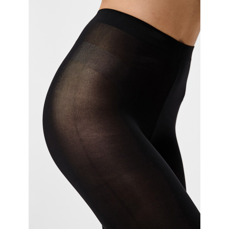 PIECES New Nikoline 90 Denier Strømpebukser - Sort