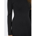 JDY Kate L/S Strik Kjole - Sort