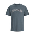 JACK & JONES PLUS Caleb Varsity T-Shirt - Stormy Weather