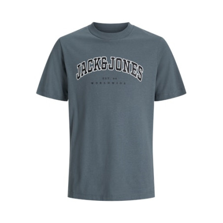 JACK & JONES PLUS Caleb Varsity T-Shirt - Stormy Weather