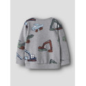 NAME IT MINI Nenean Sweatshirt - Grey Melange
