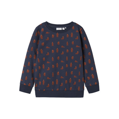 NAME IT MINI Nenean Sweatshirt - Mood Indigo