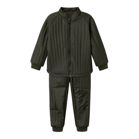 NAME IT MINI Mud Rub Quiltet Sæt - Rosin