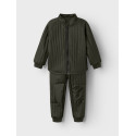 NAME IT MINI Mud Rub Quiltet Sæt - Rosin