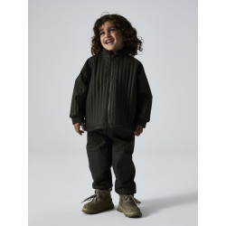 NAME IT MINI Mud Rub Quiltet Sæt - Rosin