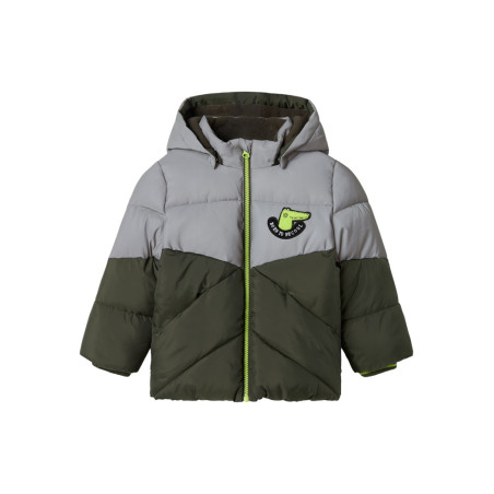 NAME IT MINI Morten Puffer Dino Jakke - Deep Depths