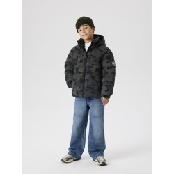 NAME IT KIDS Meter Puffer Jakke - Sort