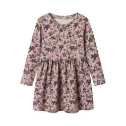 NAME IT MINI Aline L/S Kjole - Burnished Lilac