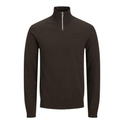 JJ REBEL Callum Strik Trøje - Chocolate Torte