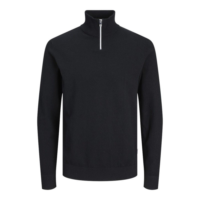 JJ REBEL Callum Strik Trøje - Sort