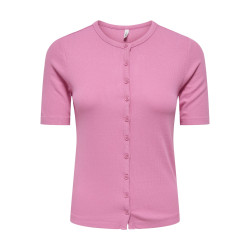 ONLY Nora S/S Cardigan - Wild Orchid