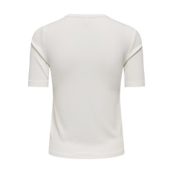 ONLY Nora S/S Cardigan - Cloud Dancer