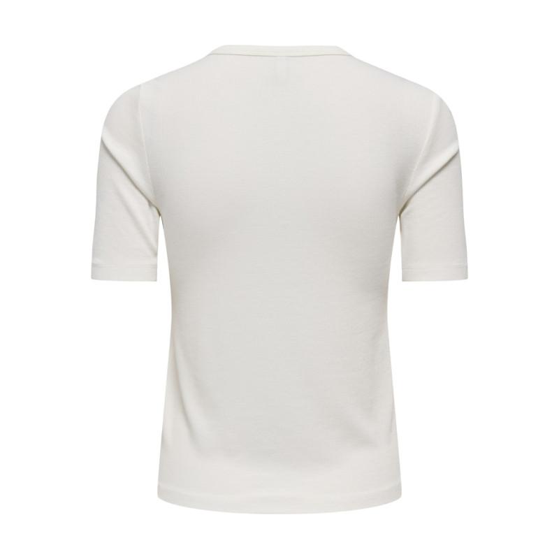 ONLY Nora S/S Cardigan - Cloud Dancer