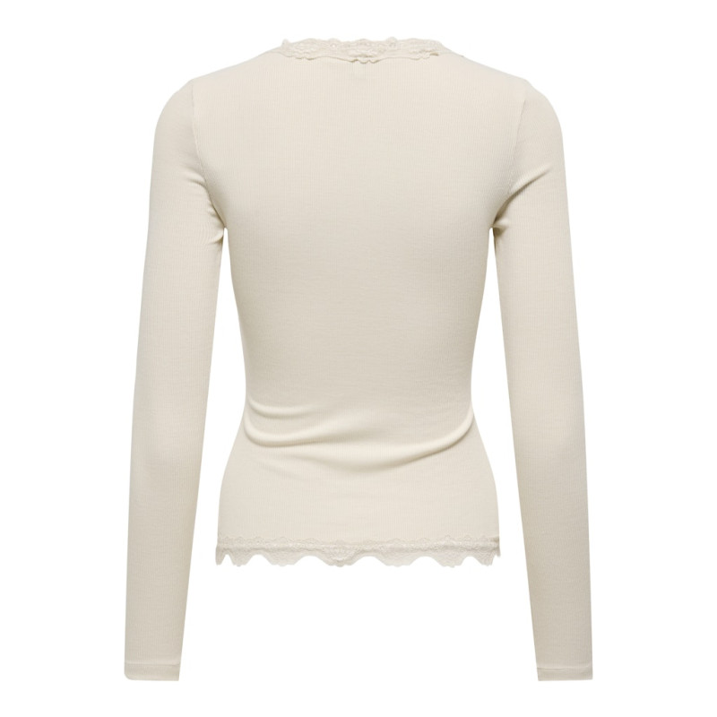ONLY Enea L/S Blonde Bluse - Birch
