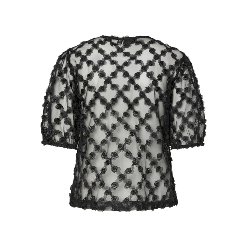 PIECES Michael Top - Sort