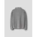 NAME IT KIDS Nesolle L/S Strik Trøje - Grey Melange