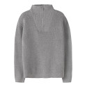 NAME IT KIDS Nesolle L/S Strik Trøje - Grey Melange