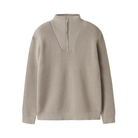 NAME IT KIDS Nesolle L/S Strik Trøje - Island Fossil