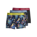 JACK & JONES Flower Bird 3-Pak Boxershorts - Surf The Web