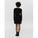 ONLY Alma L/S Strik Kjole - Sort