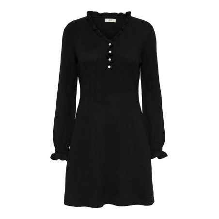 JDY Letty L/S Kjole - Sort