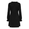 JDY Letty L/S Kjole - Sort