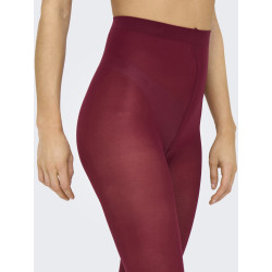 ONLY Carina 80 Den Strømpebukser - Burgundy