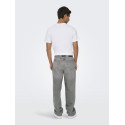 ONLY & SONS Fade Loose 2332 Jeans - Medium Grey Denim
