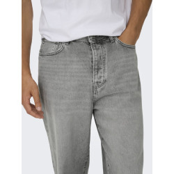 ONLY & SONS Fade Loose 2332 Jeans - Medium Grey Denim