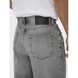 ONLY & SONS Fade Loose 2332 Jeans - Medium Grey Denim