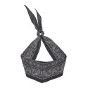 ONLY Carolina Ring Bandana - Sort