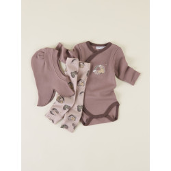 NAME IT BABY Willit Uld Elefanthue Med Øreflapper - Antler