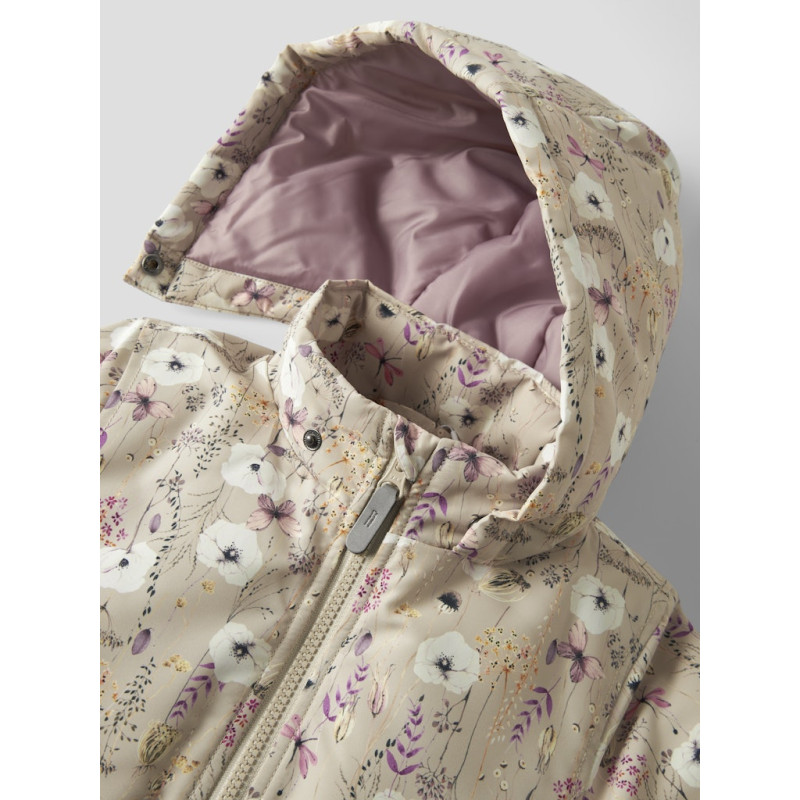 NAME IT MINI Maxi Jakke - Peyote / Bouquet