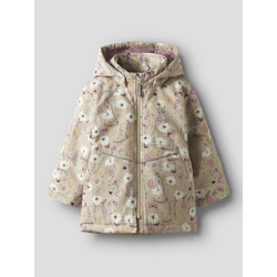 NAME IT MINI Maxi Jakke - Peyote / Bouquet