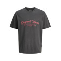 JACK & JONES PLUS Rinwood Wash T-shirt - Sort