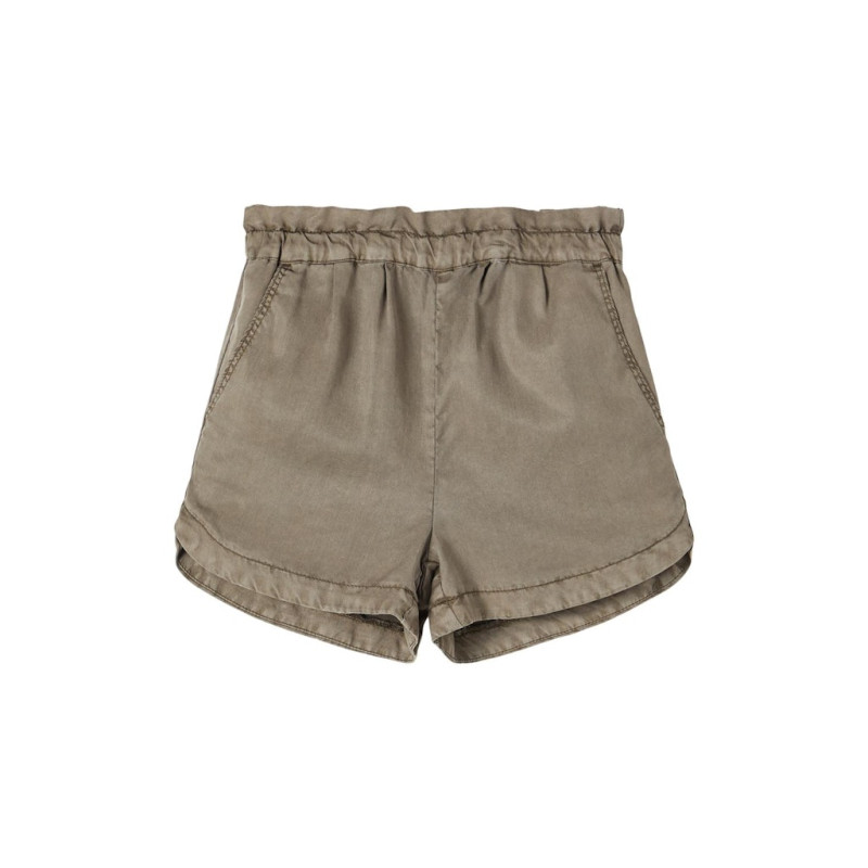 NAME IT Kids Becky Tinda HW Shorts - Burnt Olive