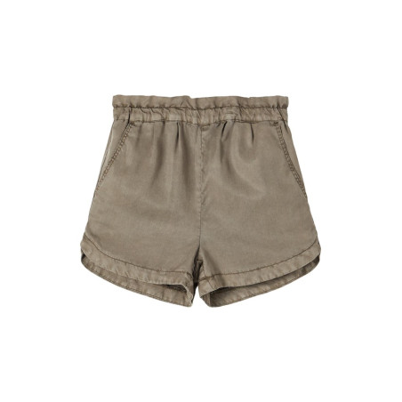 NAME IT Kids Becky Tinda HW Shorts - Burnt Olive
