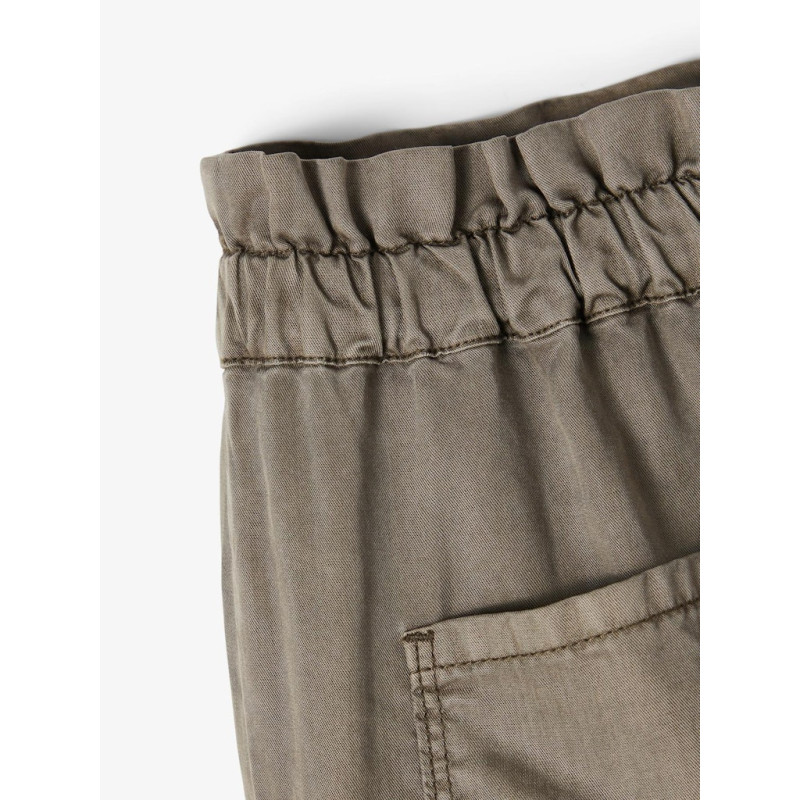 NAME IT Kids Becky Tinda HW Shorts - Burnt Olive