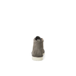 JACK & JONES Toronto Leather Boots - Grey