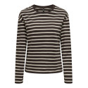 ONLY New Soph L/S Bluse - Black Coffee / Birch