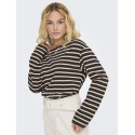 ONLY New Soph L/S Bluse - Black Coffee / Birch